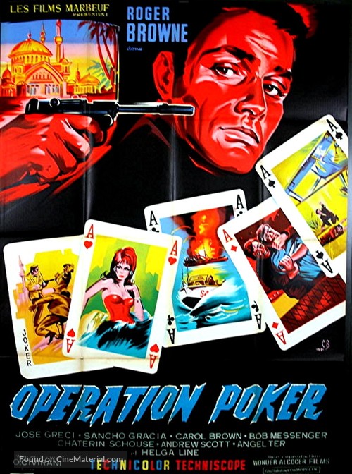Operazione poker - French Movie Poster