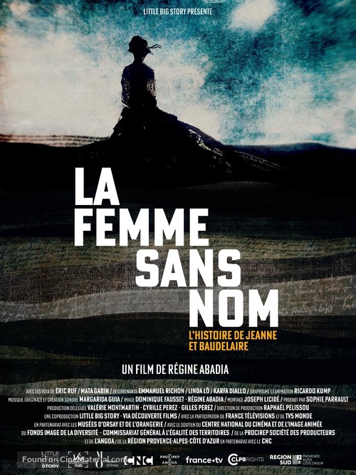 La Femme sans nom, l&#039;histoire de Jeanne et Baudelaire - French Movie Poster