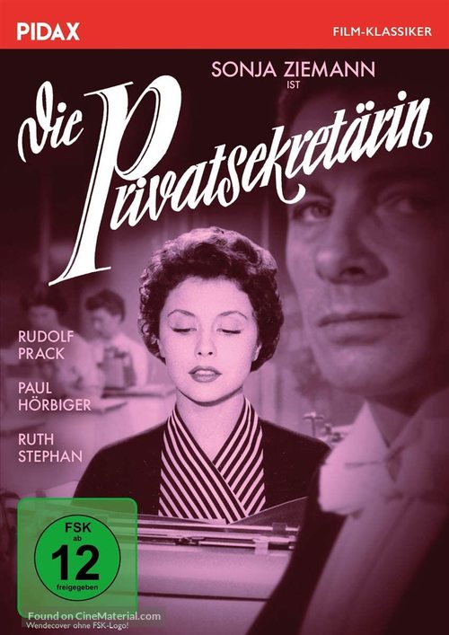 De prive-secretaresse - German Movie Cover