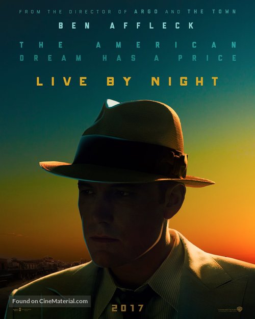 Live by Night - Indian Movie Poster