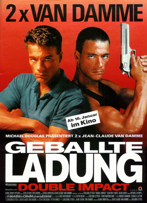 Double Impact - German Movie Poster