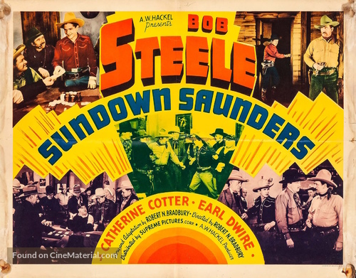 Sundown Saunders - Movie Poster