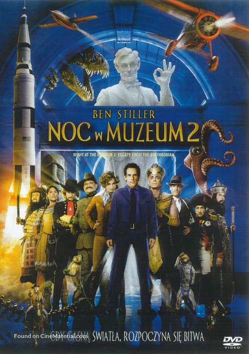 Night at the Museum: Battle of the Smithsonian - Polish Movie Cover