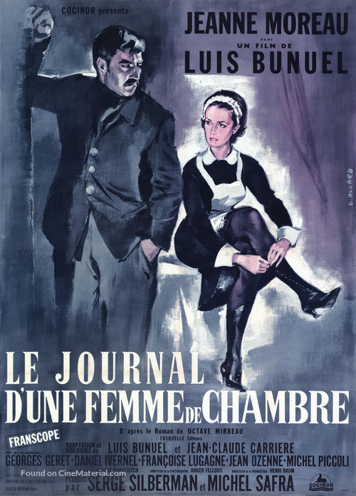 Le journal d&#039;une femme de chambre - French Movie Poster