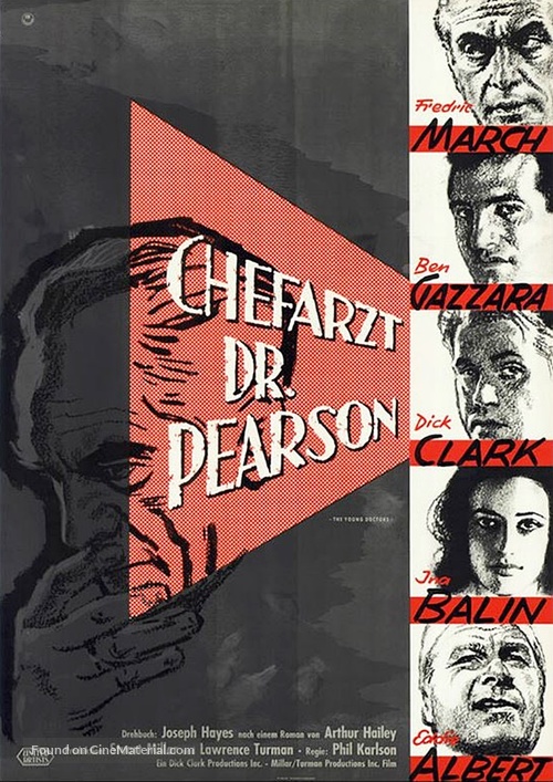The Young Doctors - German Movie Poster