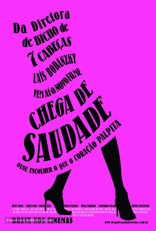 Chega de Saudade - Brazilian Movie Poster