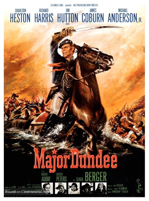 Major Dundee - French Movie Poster