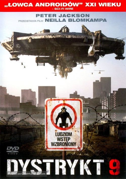 District 9 - Polish DVD movie cover