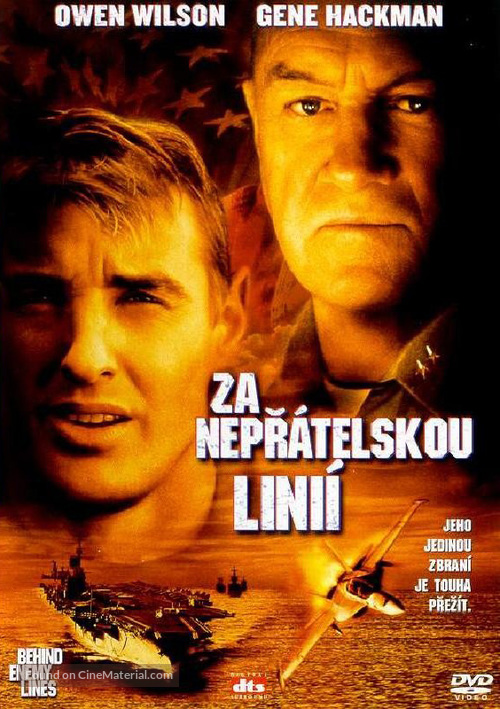 Behind Enemy Lines - Czech DVD movie cover