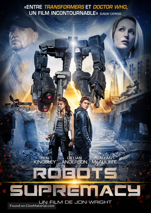 Robot Overlords - French DVD movie cover