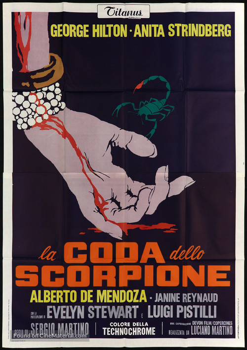 La coda dello scorpione - Italian Movie Poster