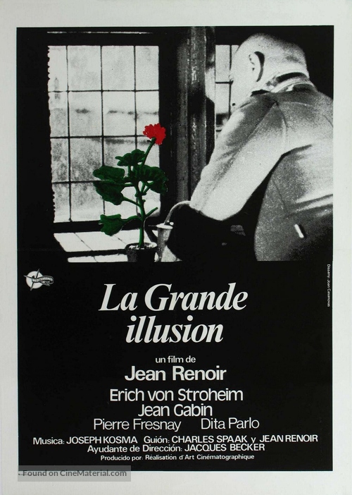 La grande illusion - Spanish Movie Poster