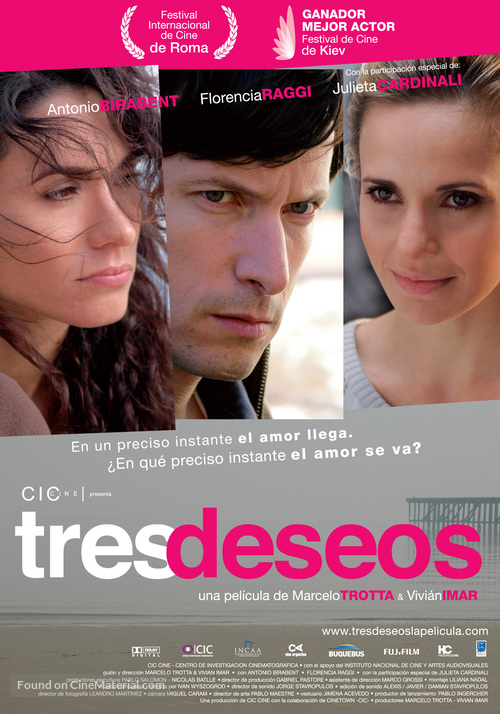 Tres deseos - Argentinian Movie Poster