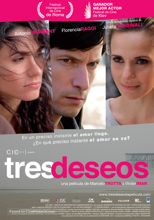 Tres deseos - Argentinian Movie Poster