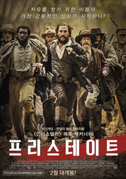 Free State of Jones - South Korean Movie Poster