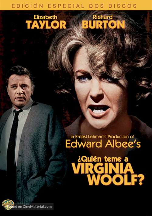 Who&#039;s Afraid of Virginia Woolf? - Spanish DVD movie cover