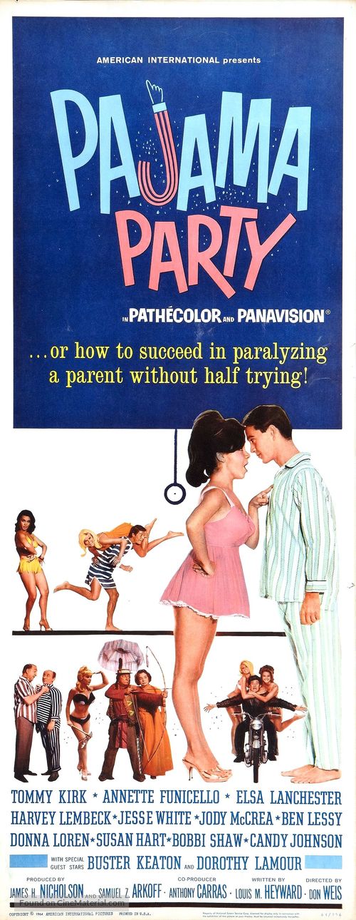 Pajama Party - Movie Poster