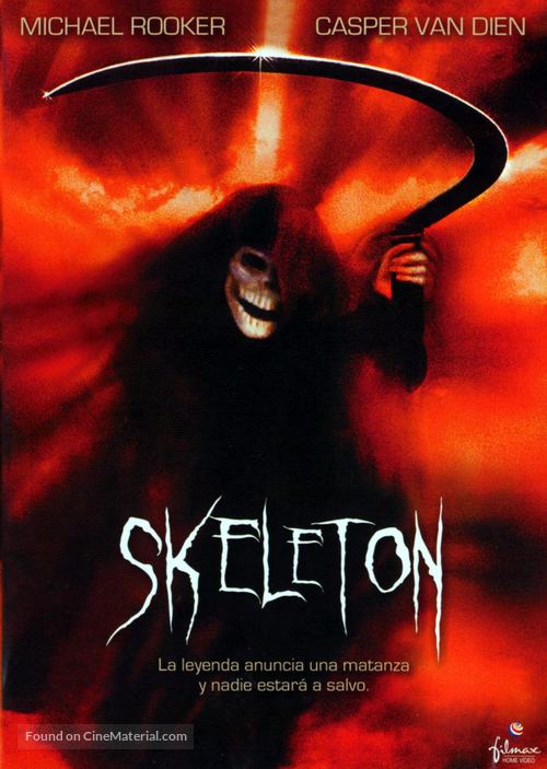 Skeleton Man - Spanish DVD movie cover