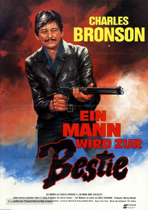 Death Hunt - German Movie Poster