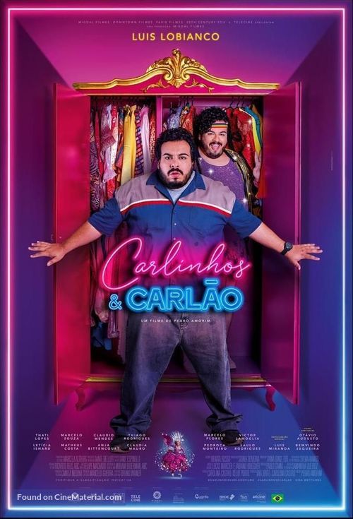 Carlinhos &amp; Carl&atilde;o - Brazilian Movie Poster
