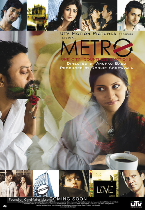 Life in a... Metro - Indian poster