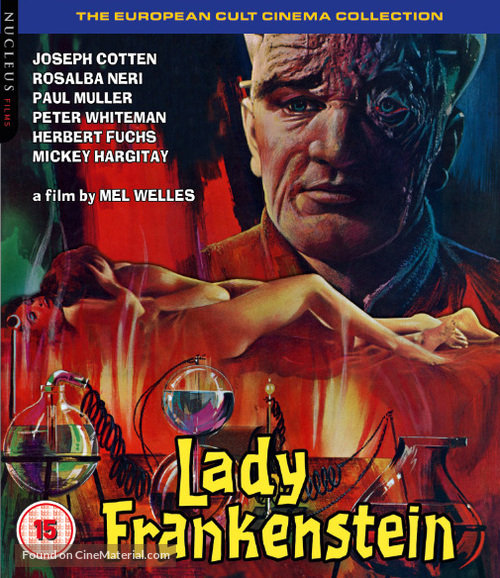 La figlia di Frankenstein - British Blu-Ray movie cover