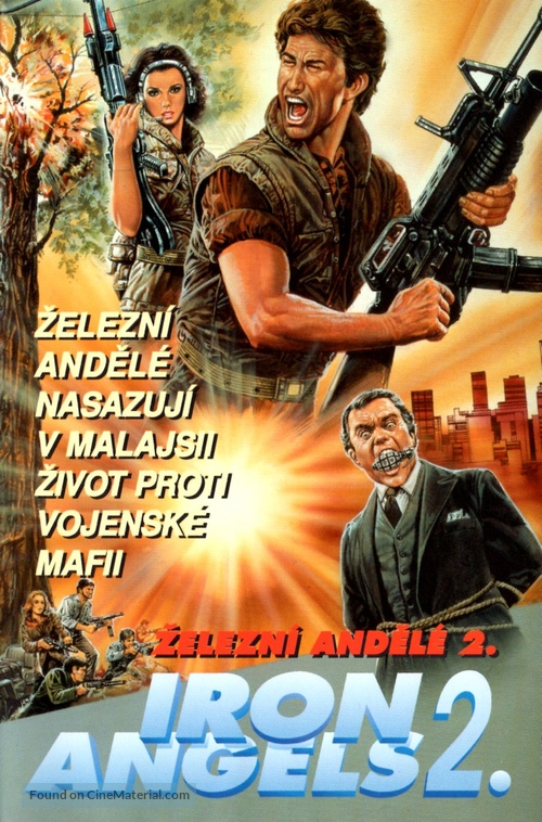 Tian shi xing dong II zhi huo feng jiao long - Czech DVD movie cover