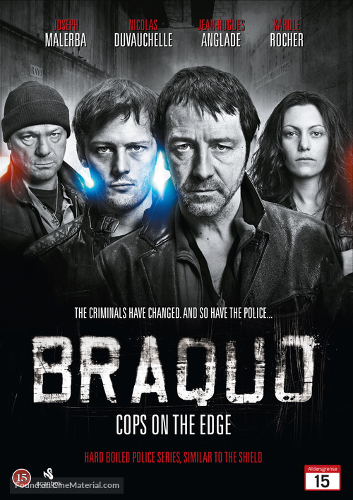 &quot;Braquo&quot; - Danish DVD movie cover