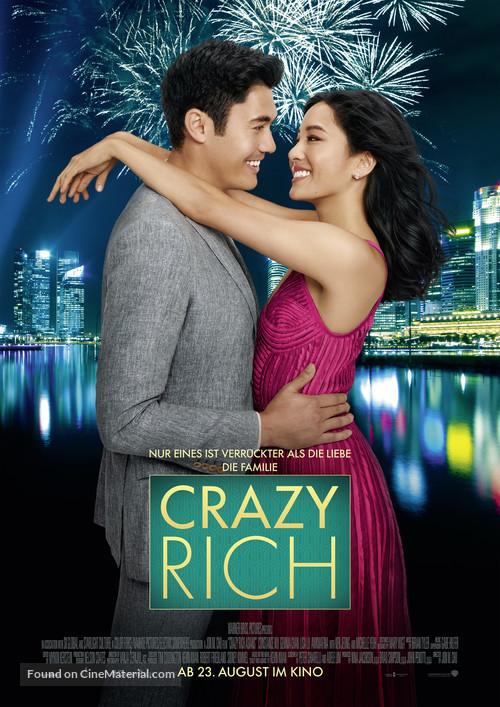 Crazy Rich Asians - German Movie Poster