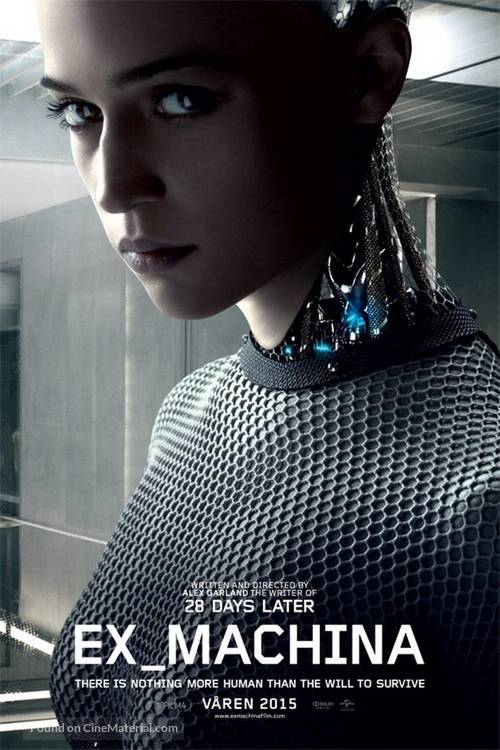 Ex Machina - Norwegian Movie Poster