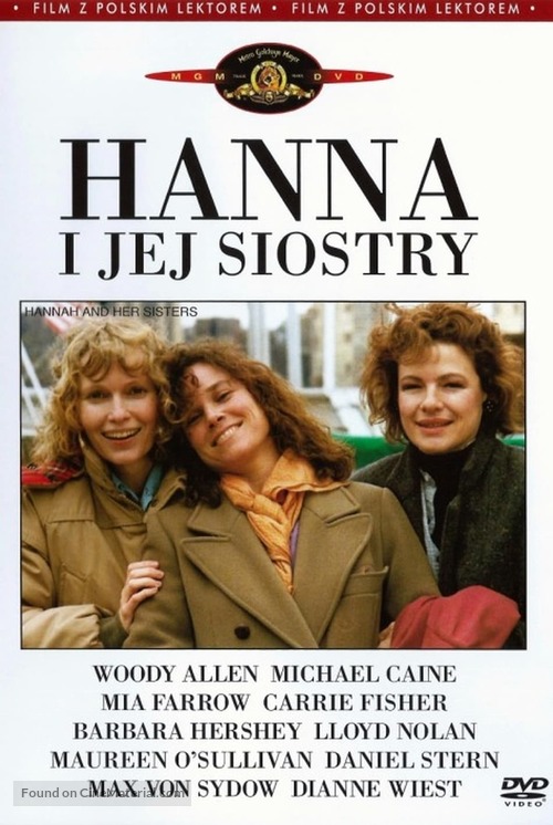 Hannah and Her Sisters - Polish Movie Cover