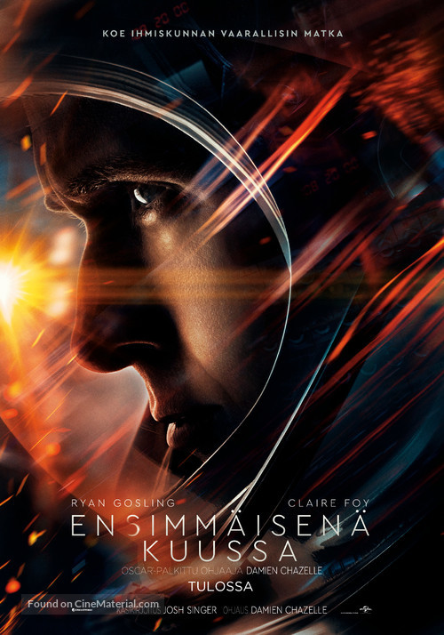 First Man - Finnish Movie Poster