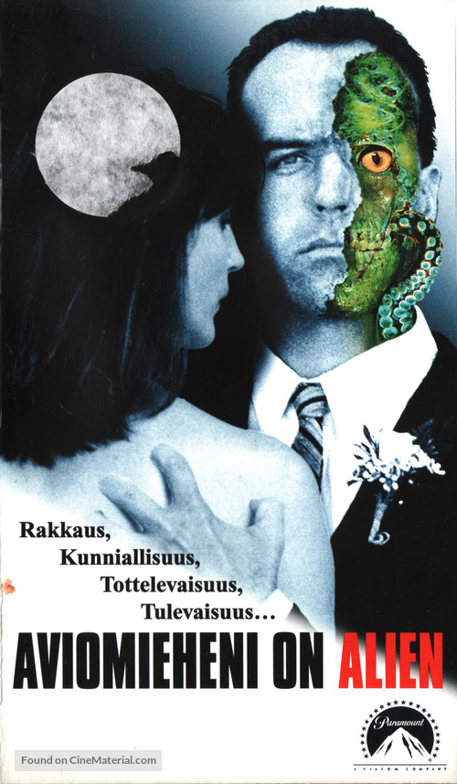 I Married a Monster - Finnish VHS movie cover