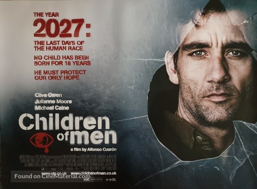 Children of Men - British Movie Poster