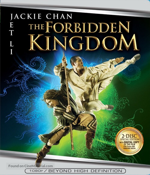 The Forbidden Kingdom - Blu-Ray movie cover