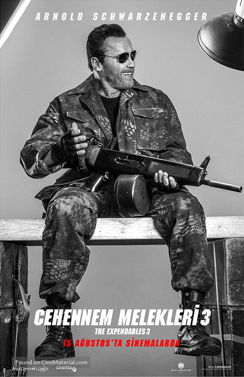 The Expendables 3 - Turkish Movie Poster