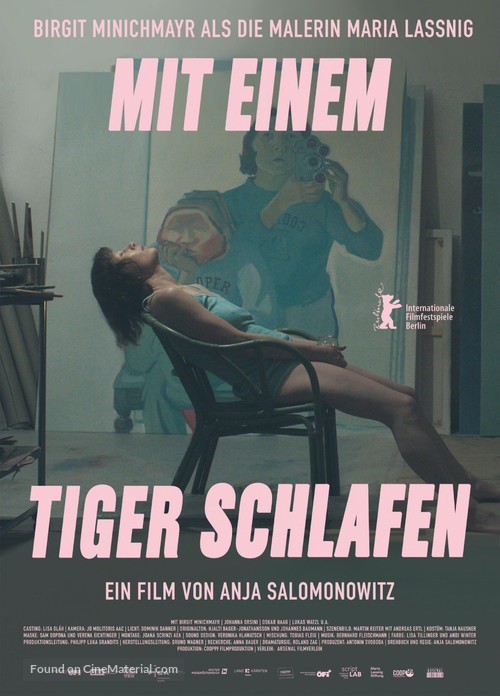 Mit Einem Tiger Schlafen - German Movie Poster