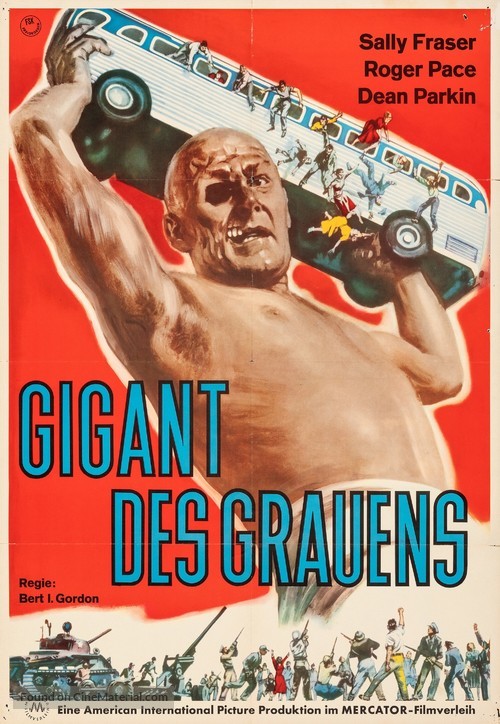 War of the Colossal Beast - German Movie Poster