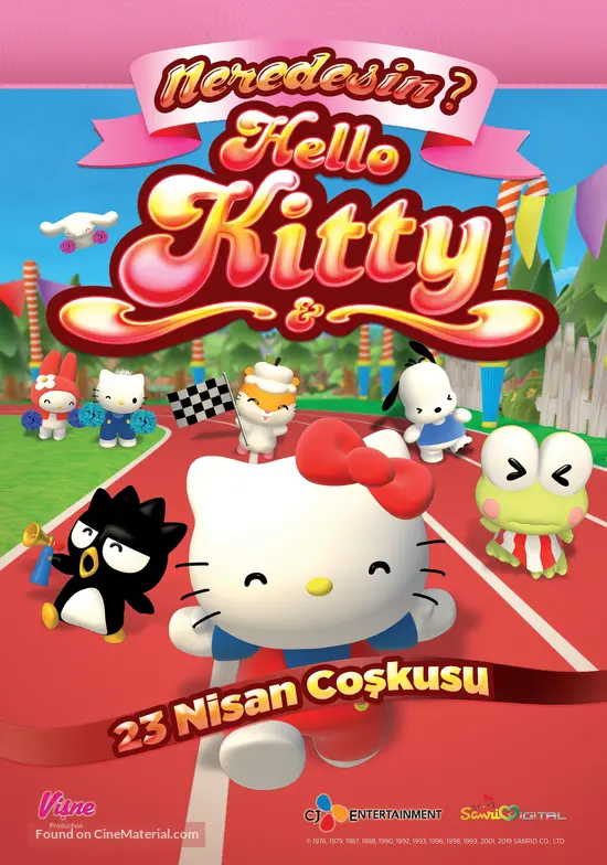 Hello Kitty 2022 Turkish Movie Poster Hello Kitty Events 2022