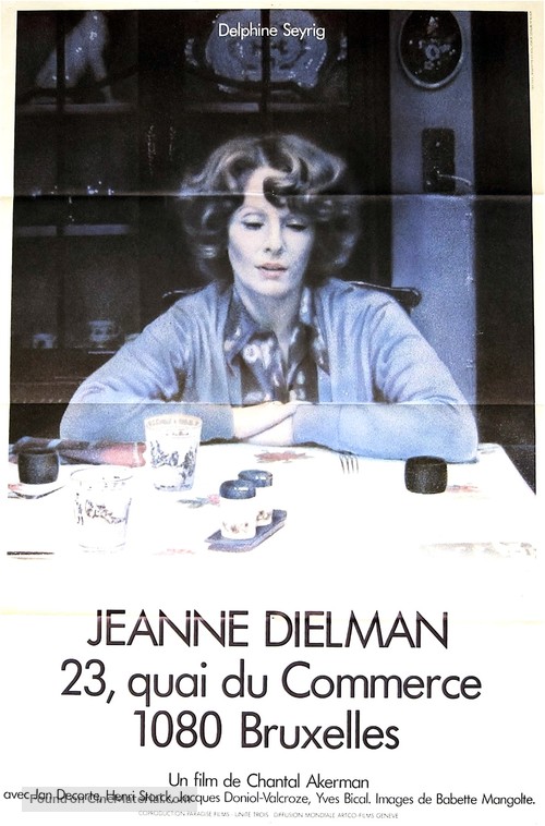 Jeanne Dielman, 23 Quai du Commerce, 1080 Bruxelles - French Movie Poster