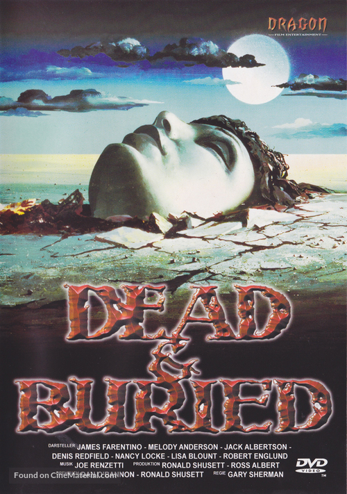 Dead &amp; Buried - German DVD movie cover