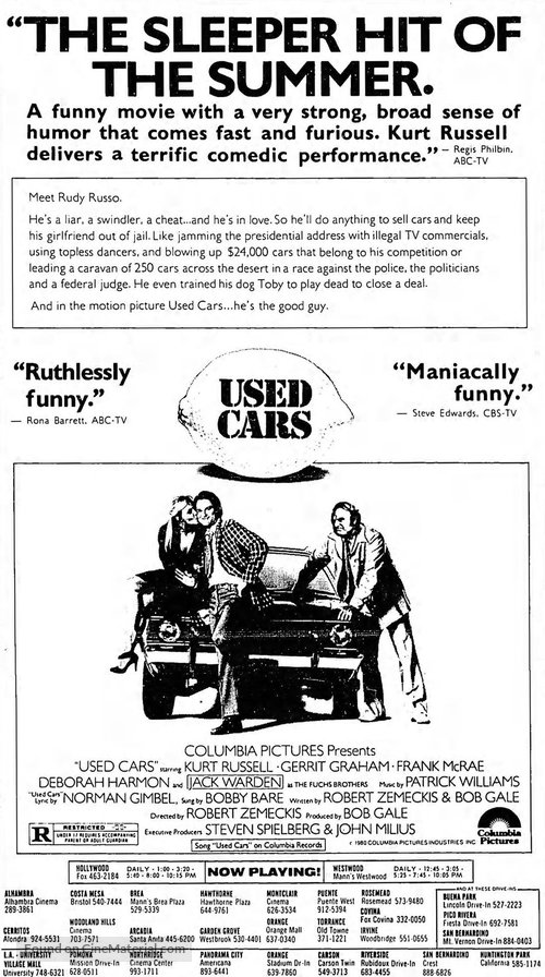 Used Cars - poster