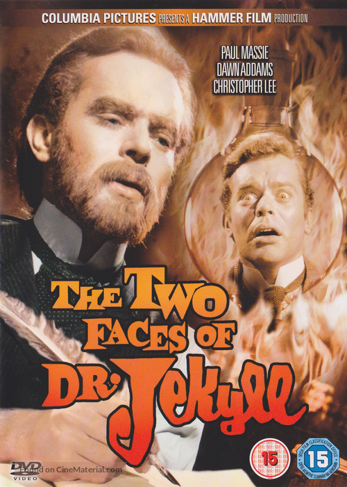 The Two Faces of Dr. Jekyll - British DVD movie cover