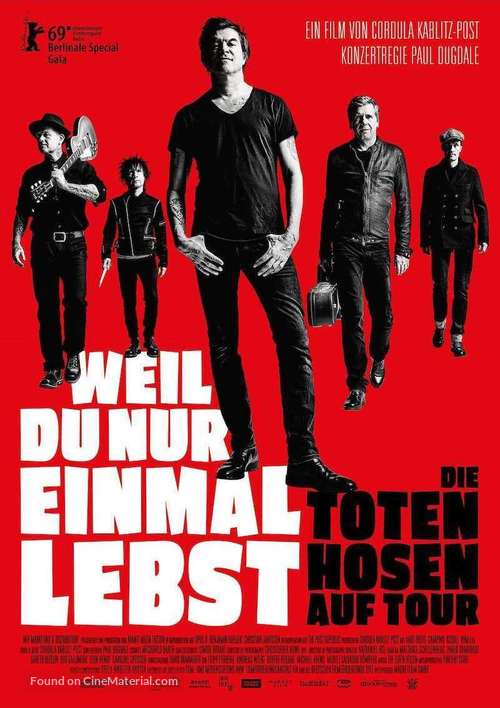 Die Toten Hosen - Tour 2018 - German Movie Poster