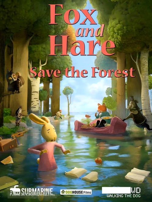 Fox &amp; Hare Save the Forest - Dutch Movie Poster