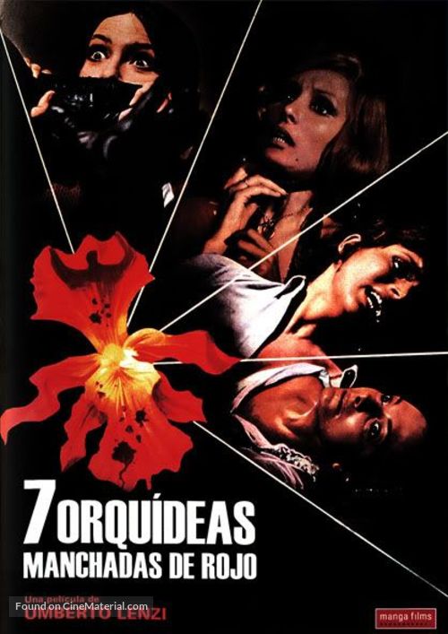 Sette orchidee macchiate di rosso - Spanish DVD movie cover