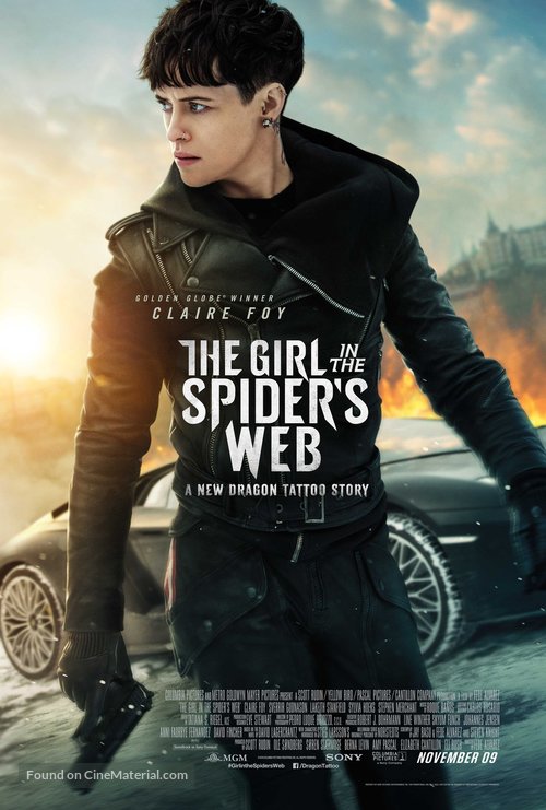 The Girl in the Spider&#039;s Web -  Movie Poster
