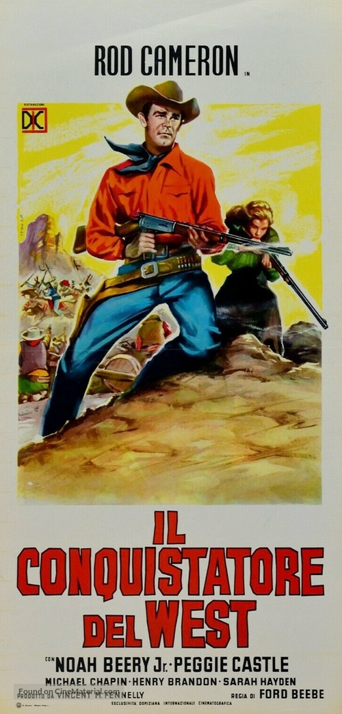 Wagons West - Italian Movie Poster