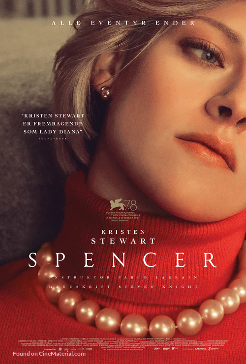Spencer - Danish Movie Poster