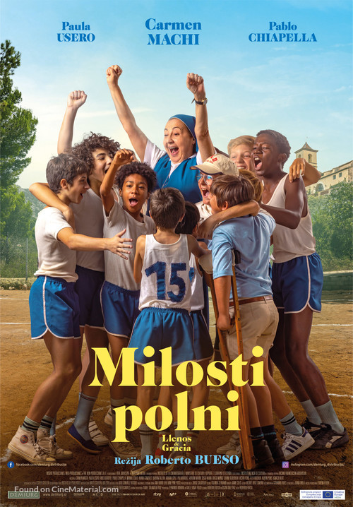 Llenos de Gracia - Slovenian Movie Poster